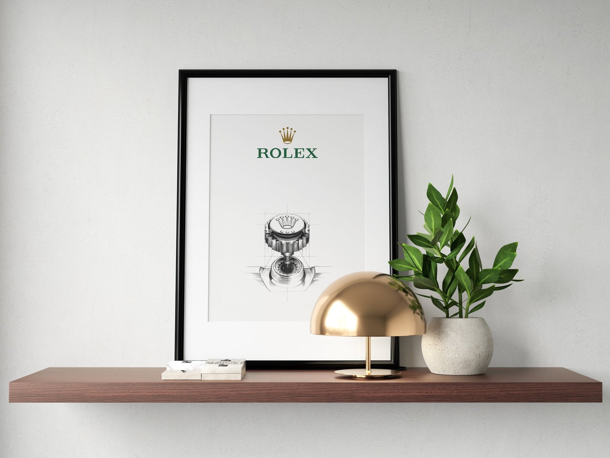 Rolex Crown and Bezel Poster Set - M & SON
