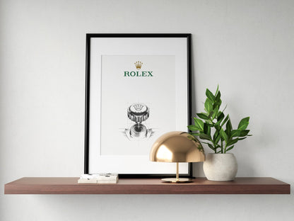 Rolex Crown and Bezel Poster Set - M & SON