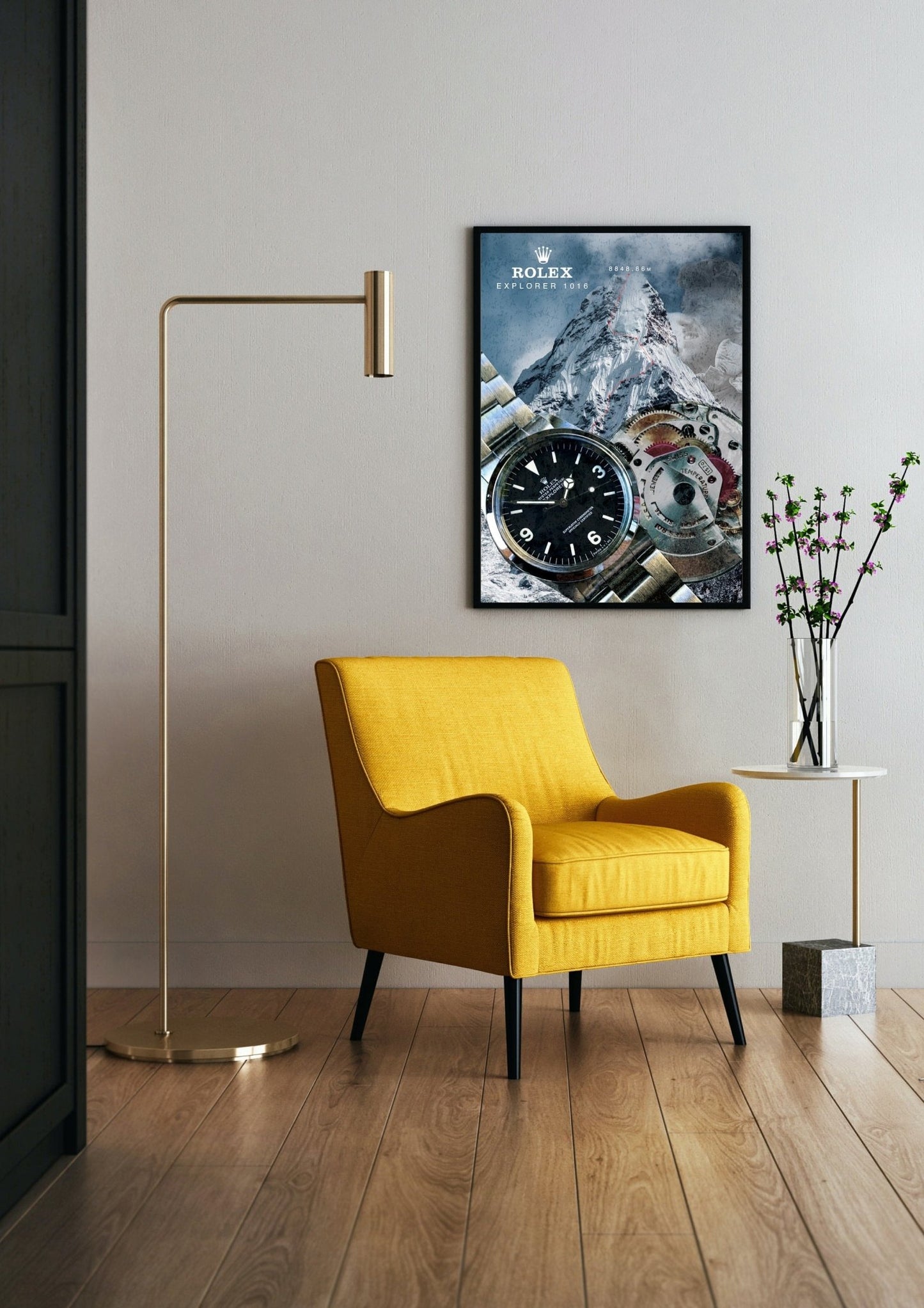 Rolex Explorer 1016 Everest Poster - M & SON