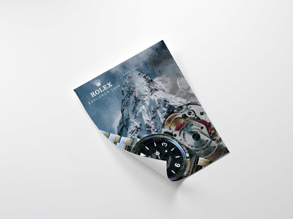 Rolex Explorer 1016 Everest Poster - M & SON