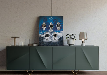Rolex Explorer Design History Poster - M & SON