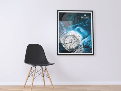 Rolex Explorer II poster - M & SON