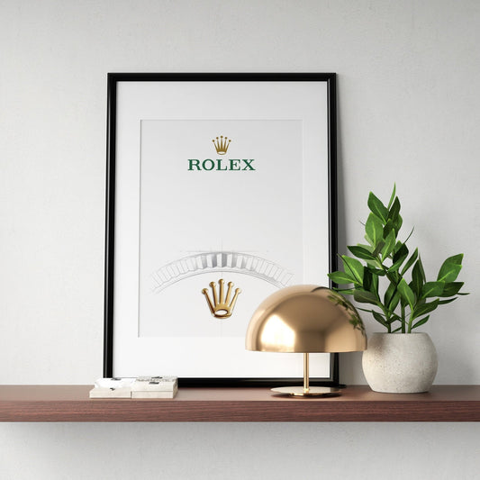Rolex Fluted bezel Poster - M & SON