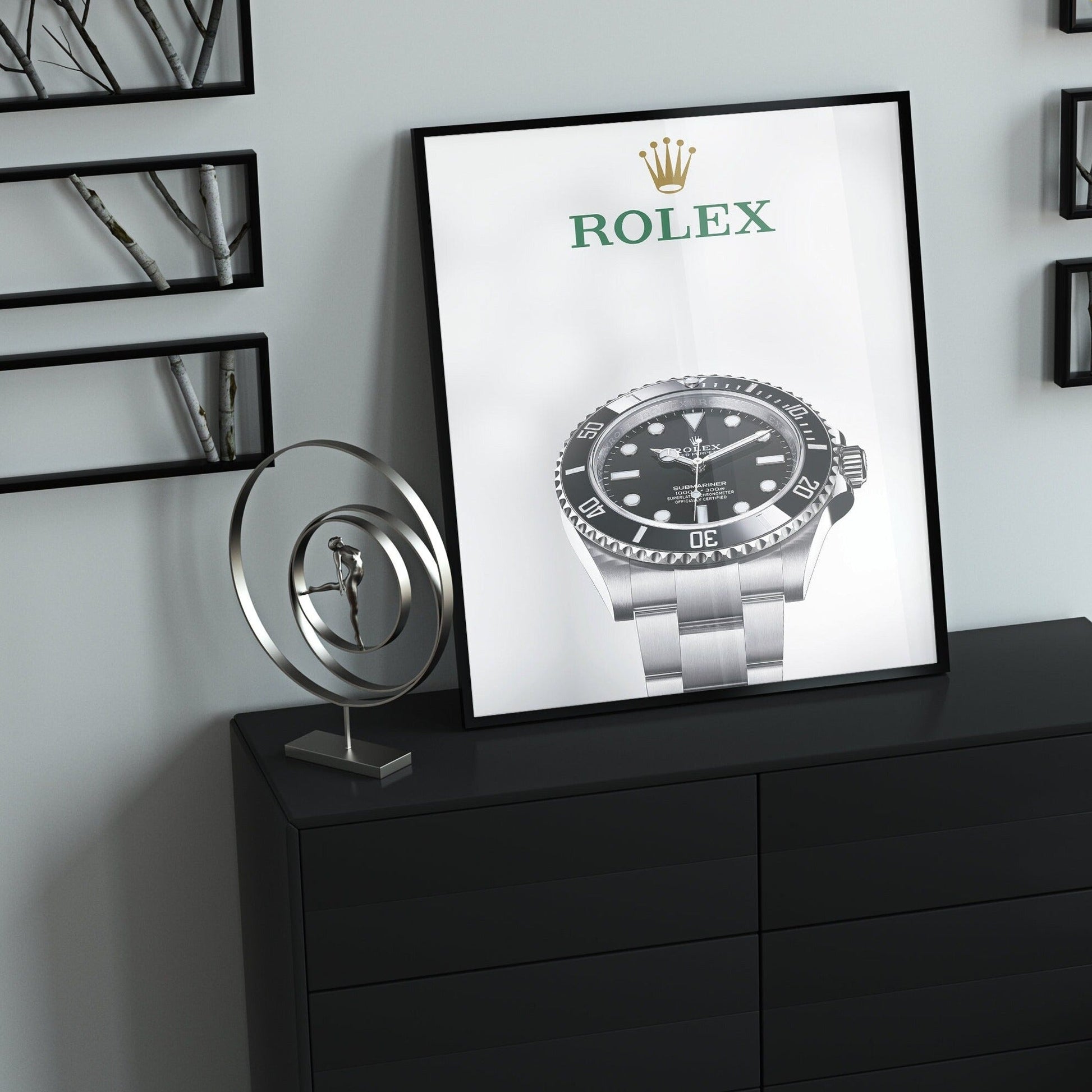 Rolex Submariner Ceramic Poster - M & SON