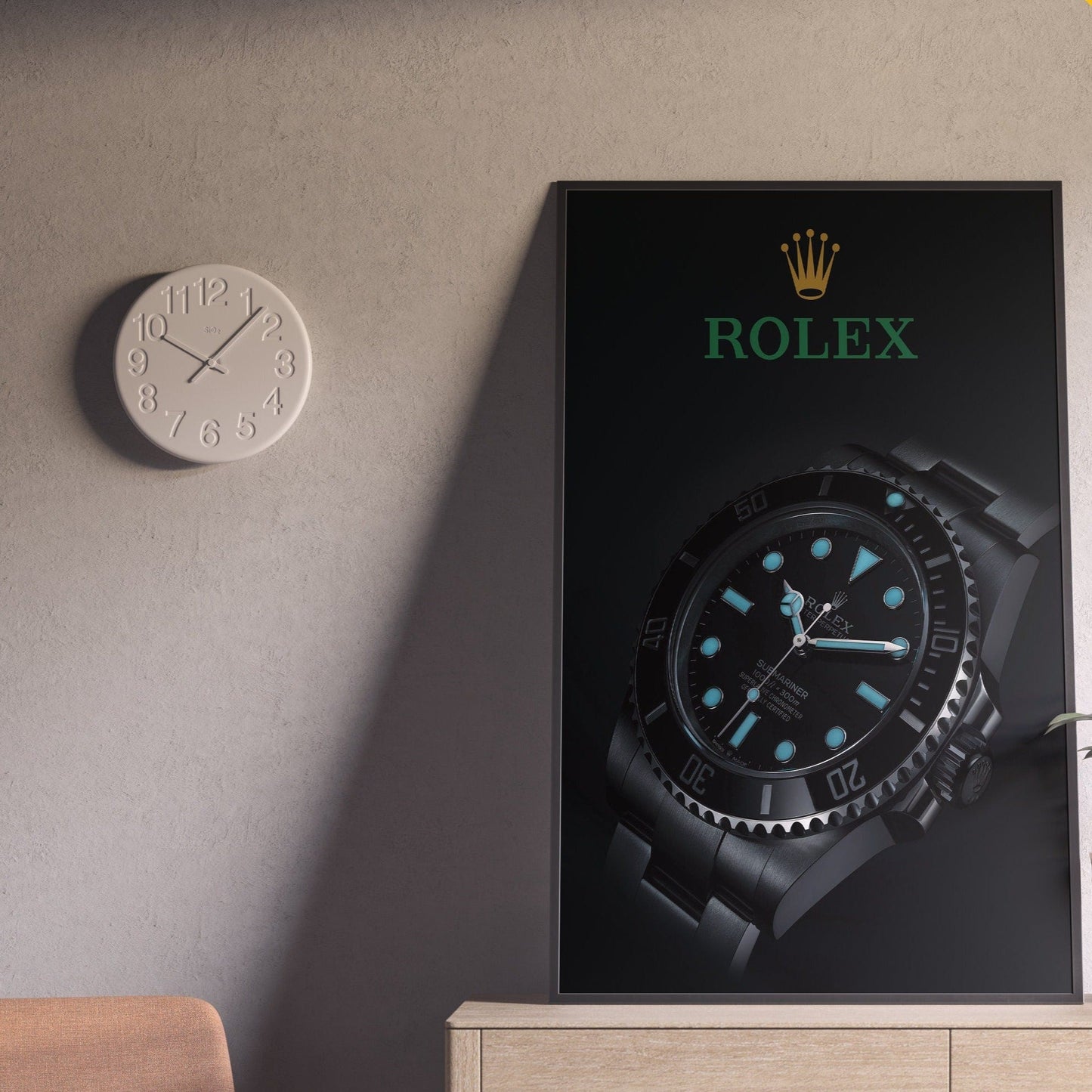 Rolex Submariner Lume Poster - M & SON