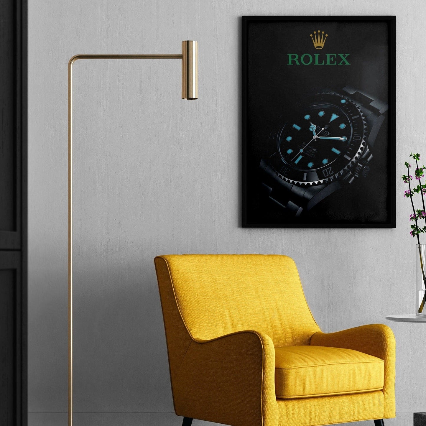 Rolex Submariner Lume Poster - M & SON
