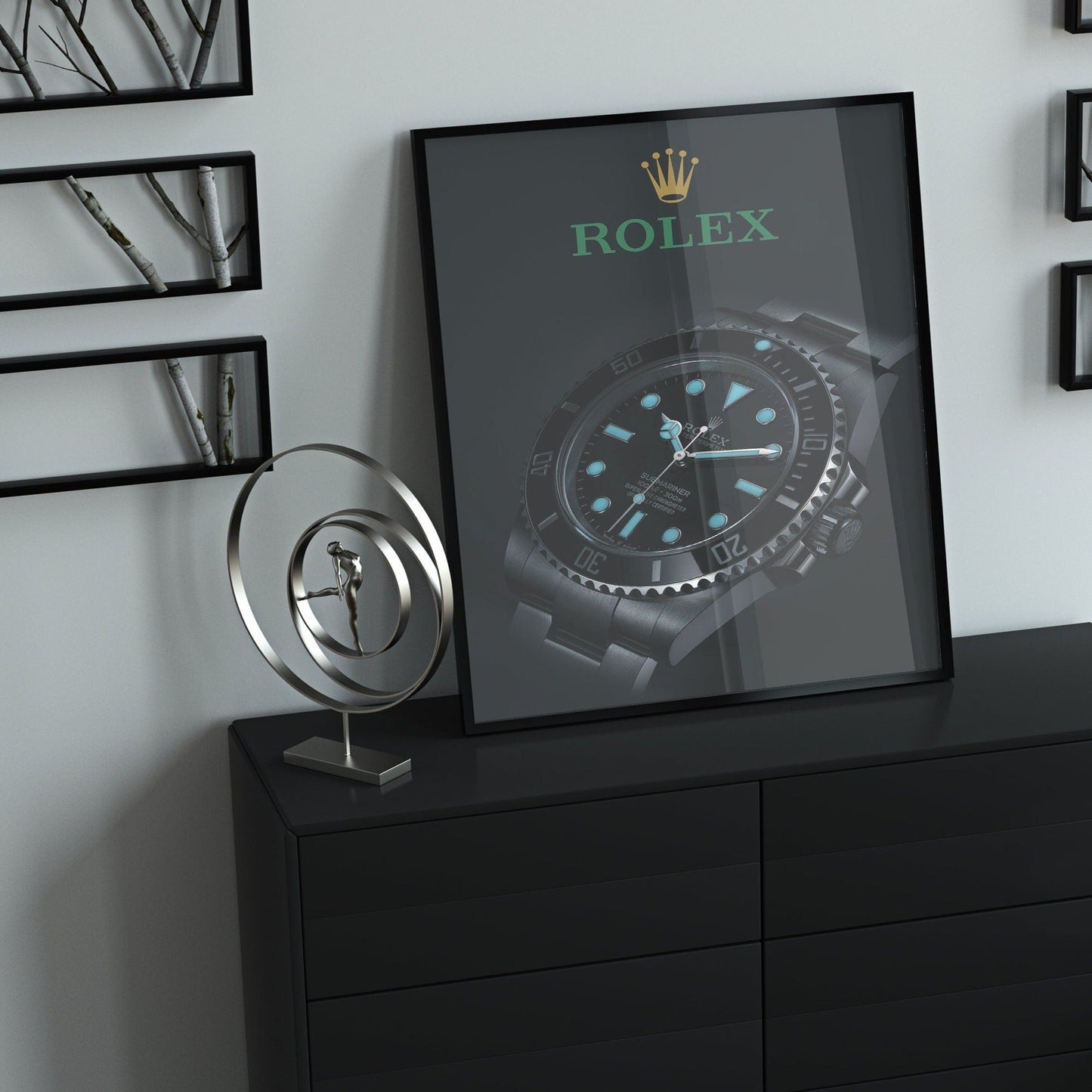 Rolex Submariner Lume Poster - M & SON