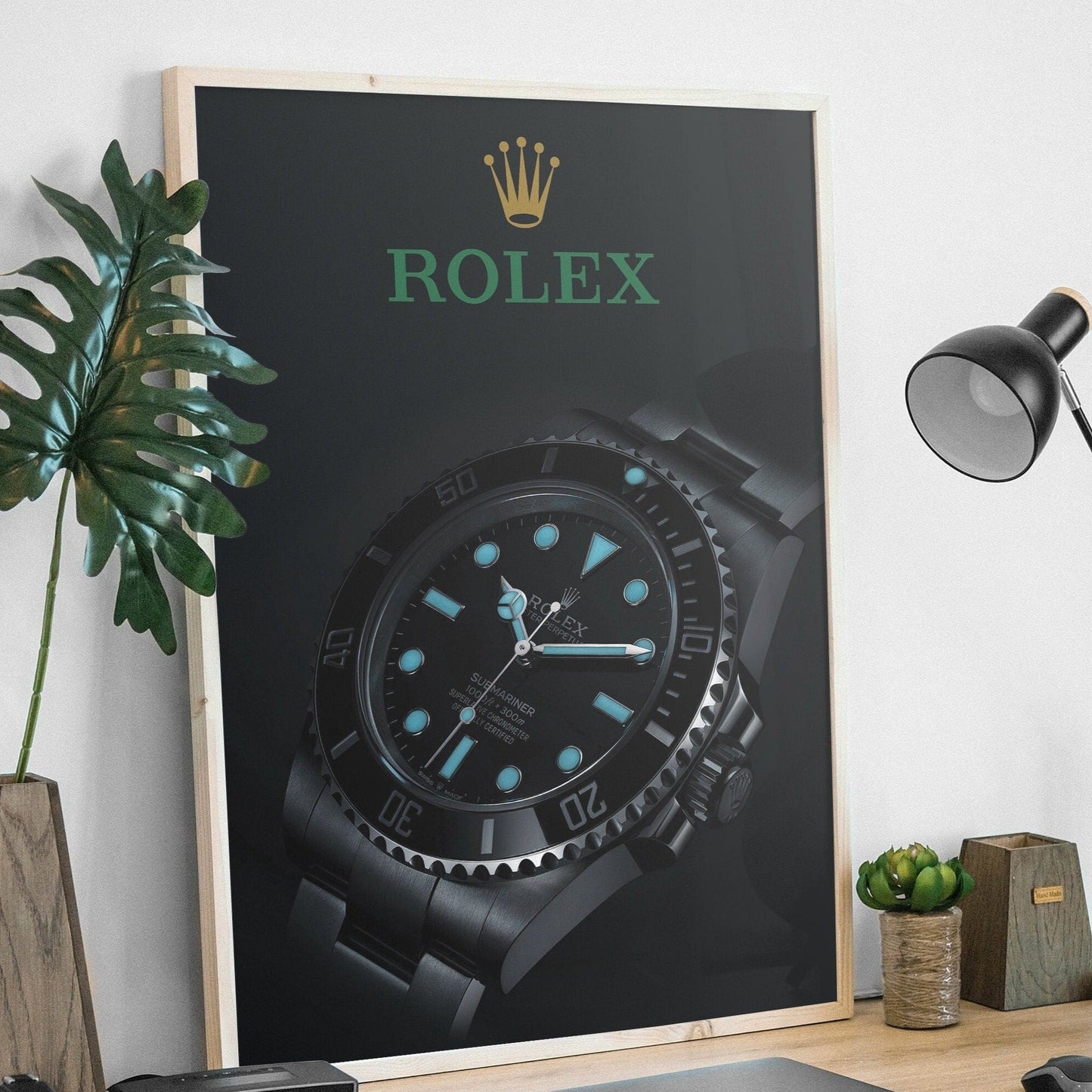 Rolex Submariner Lume Poster - M & SON