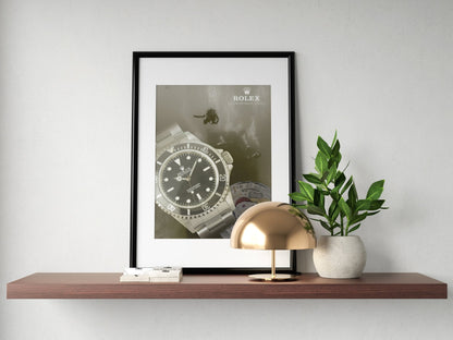 Rolex Submariner Poster - M & SON