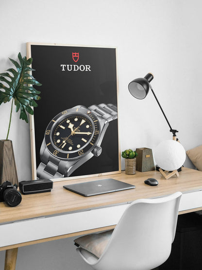 Tudor Black Bay 58 Poster - M & SON