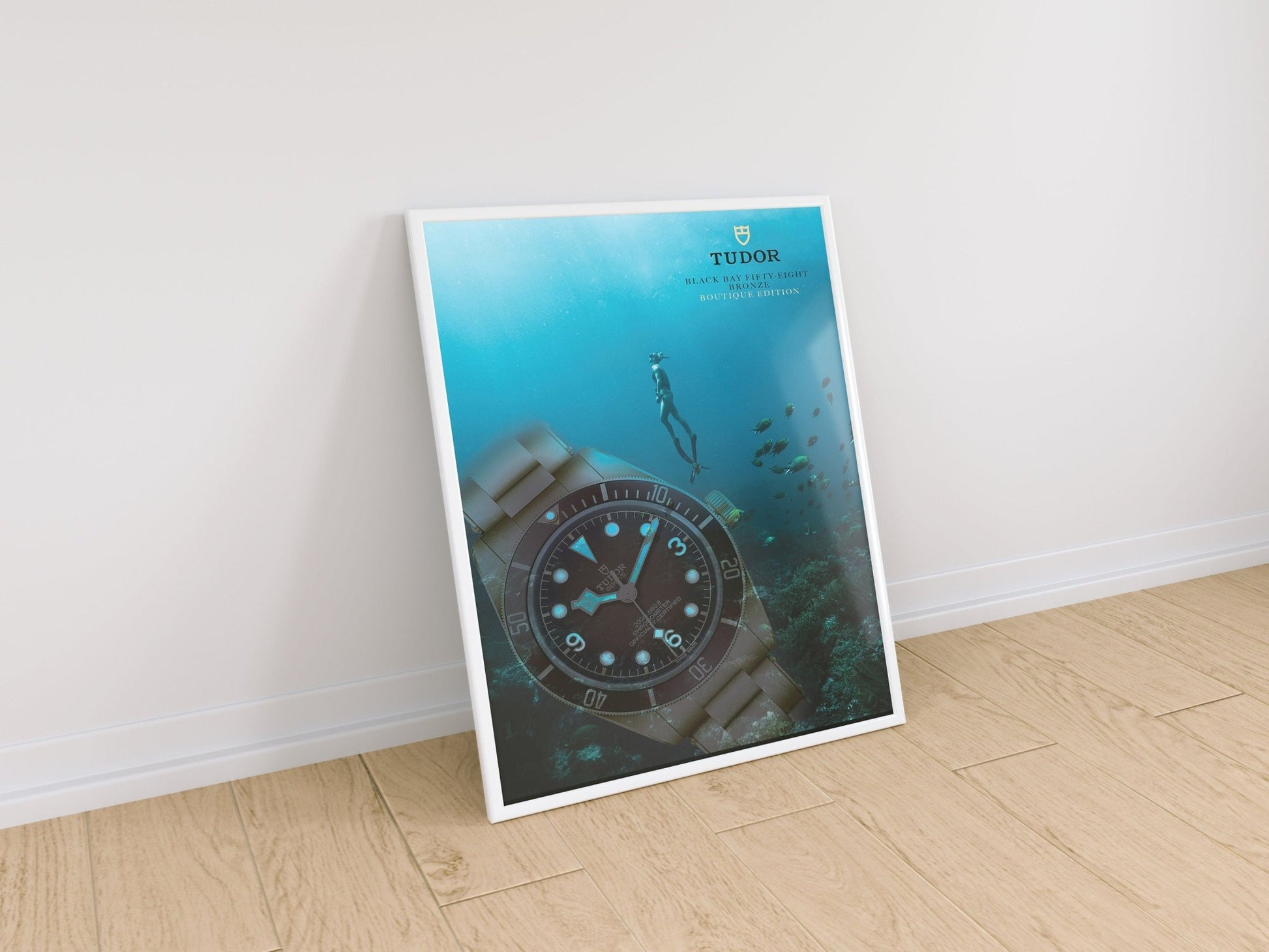 Tudor Black Bay Fifty - Eight Bronze Boutique Edition, Limited Edition Poster - M & SON