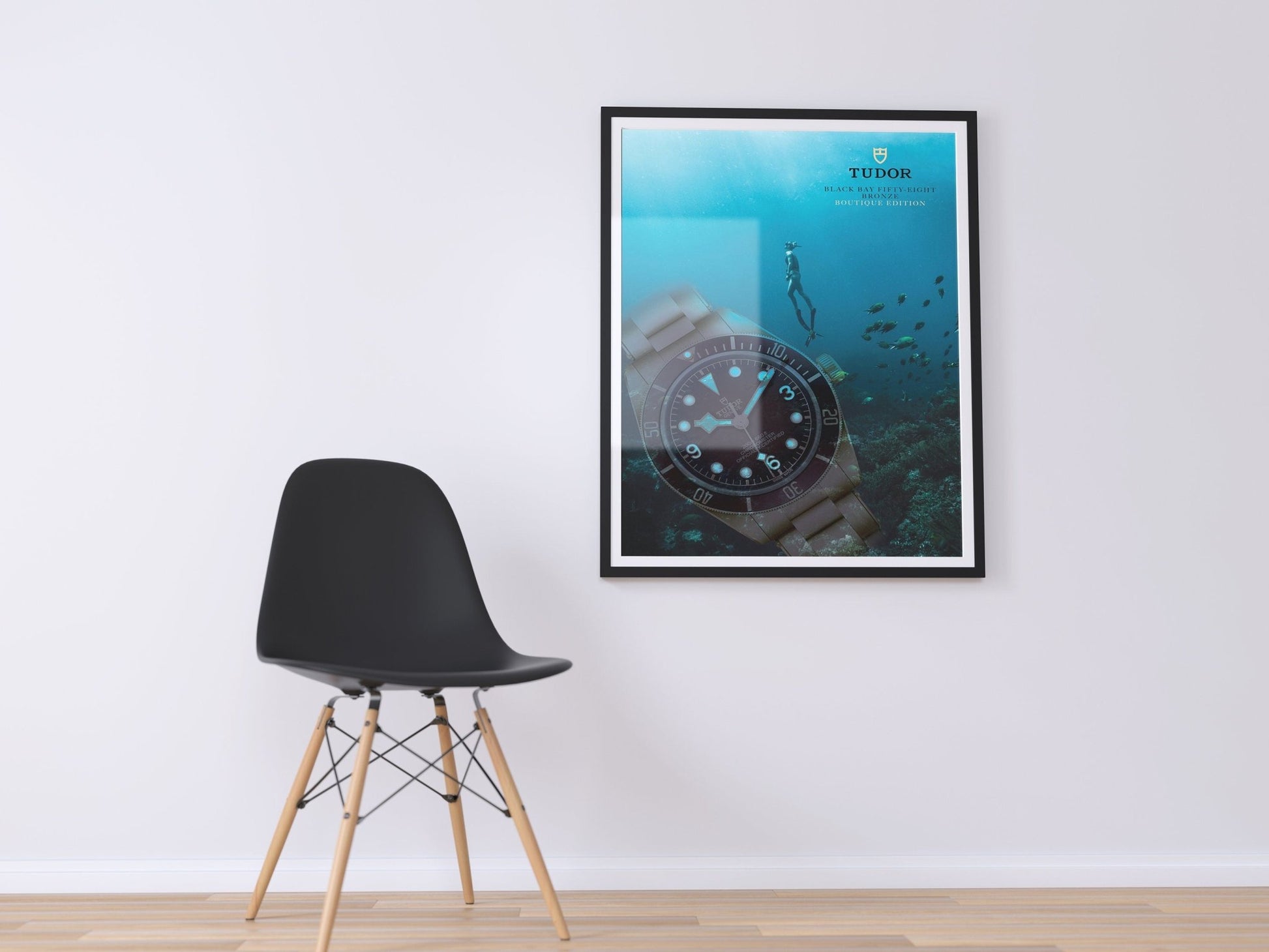 Tudor Black Bay Fifty - Eight Bronze Boutique Edition, Limited Edition Poster - M & SON