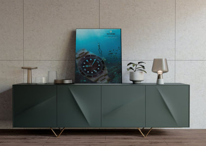 Tudor Black Bay Fifty - Eight Bronze Boutique Edition, Limited Edition Poster - M & SON