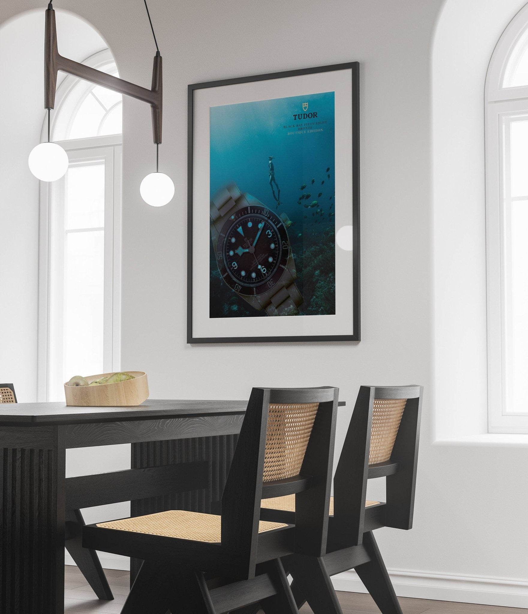 Tudor Black Bay Fifty - Eight Bronze Boutique Edition, Limited Edition Poster - M & SON