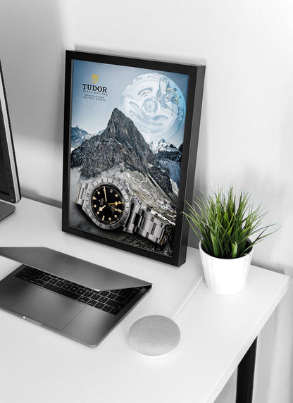 Tudor Black Bay Pro Poster - M & SON