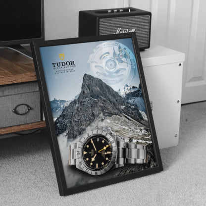 Tudor Black Bay Pro Poster - M & SON