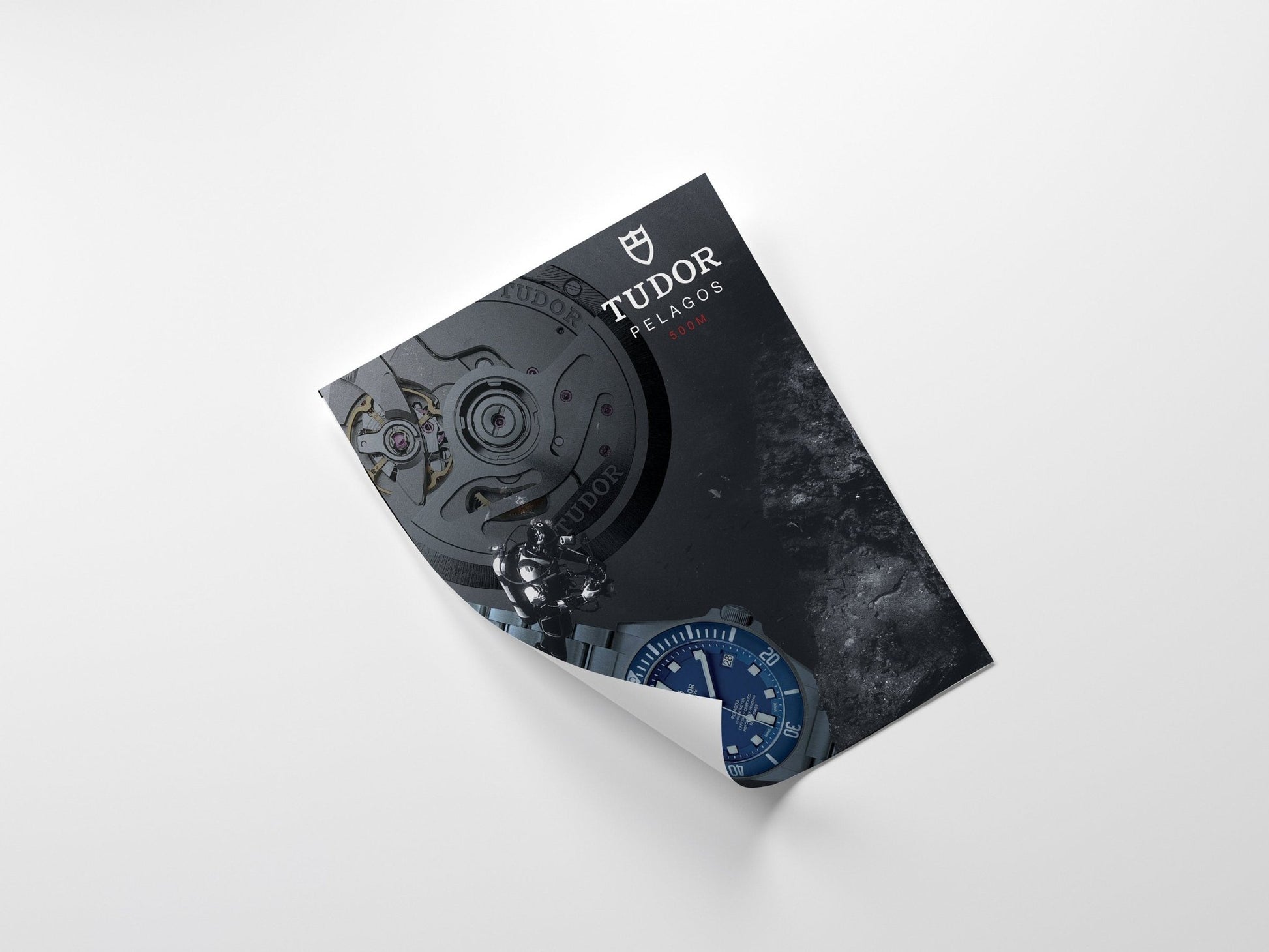 Tudor Pelagos Blue Dial Poster - M & SON