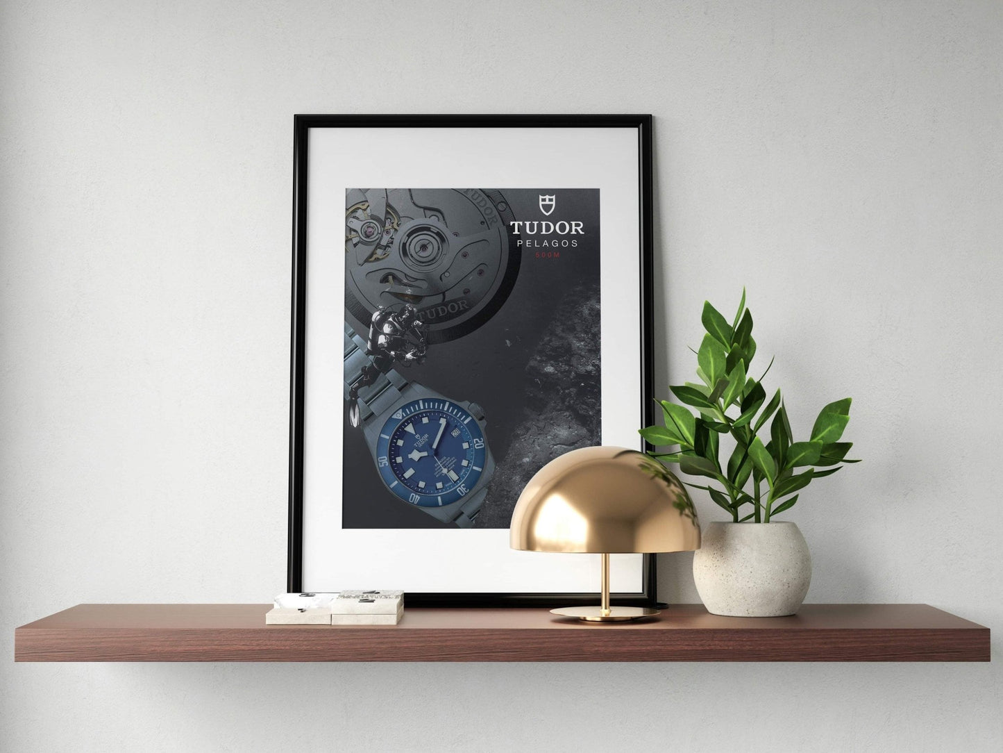 Tudor Pelagos Blue Dial Poster - M & SON