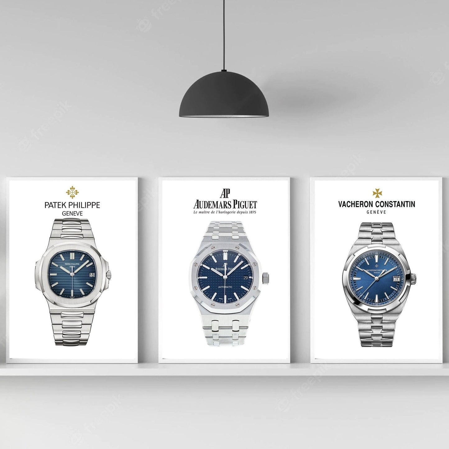 Vacheron Constantin, Audemars Piguet, Patek Philippe, Master Watch Making Poster Set - M & SON