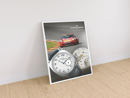 Vacheron Constantin Driver Poster - M & SON